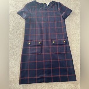 Jcrew Plaid Dress